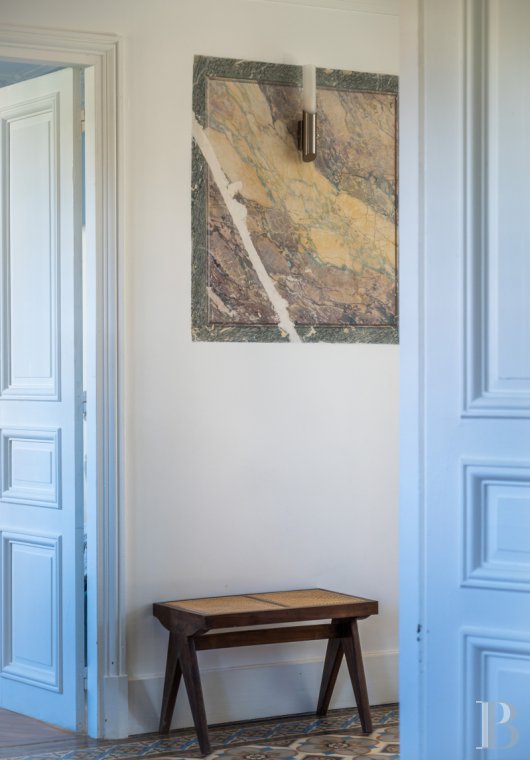 En Bourgogne, près de Chablis,  une maison de village du 19e siècle parée de briques - photo  n°24